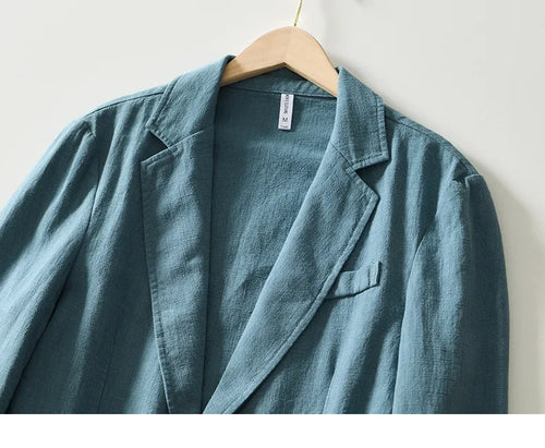 Breathable Linen Blazer