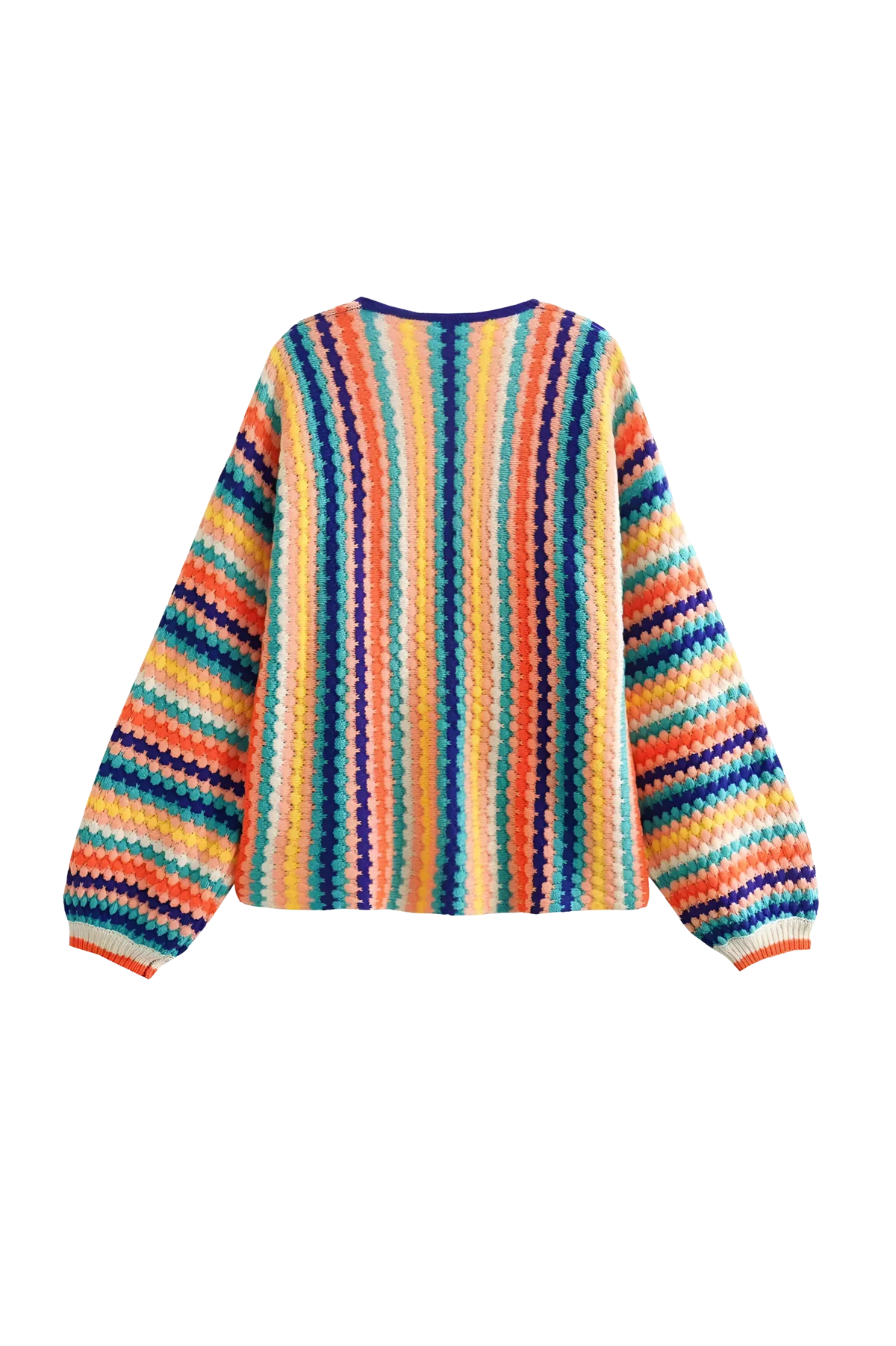 Rainbow Knit Cardigan