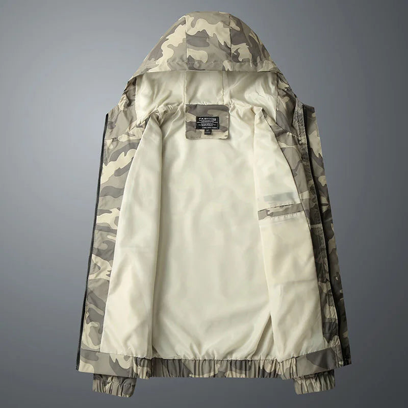 Waterproof Jacket with Wind Protection