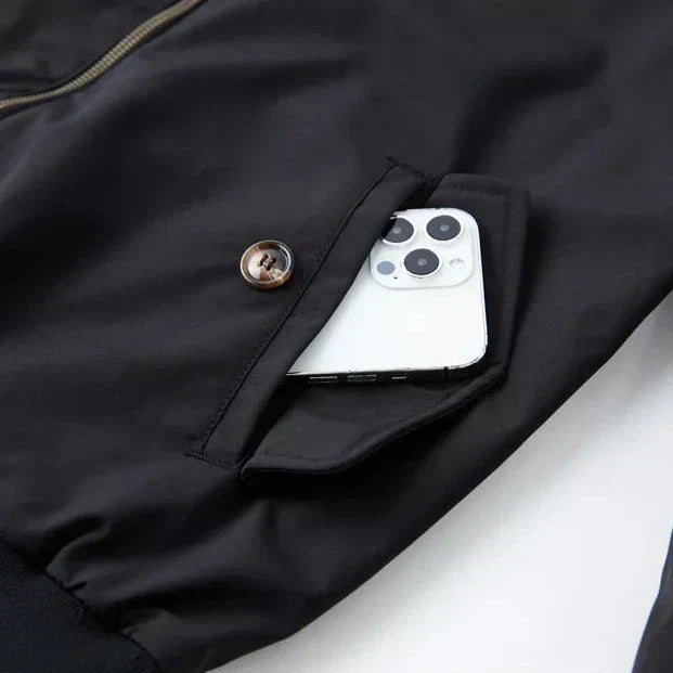 Breathable Denim Jacket with Lined
