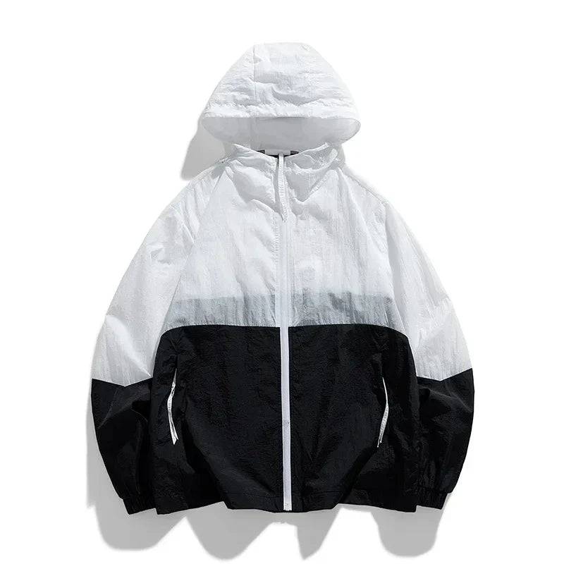 Breathable Polyester Windbreaker