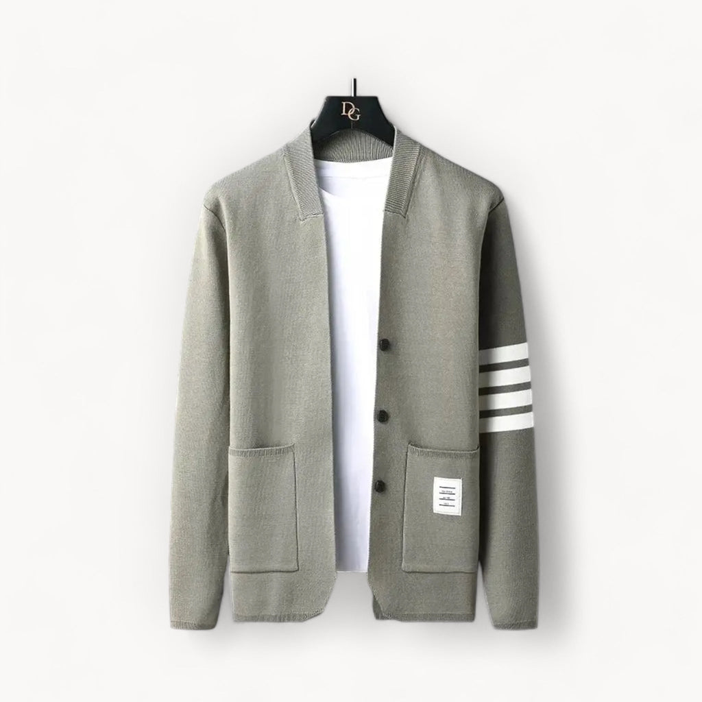 Sporty Knit Cardigan