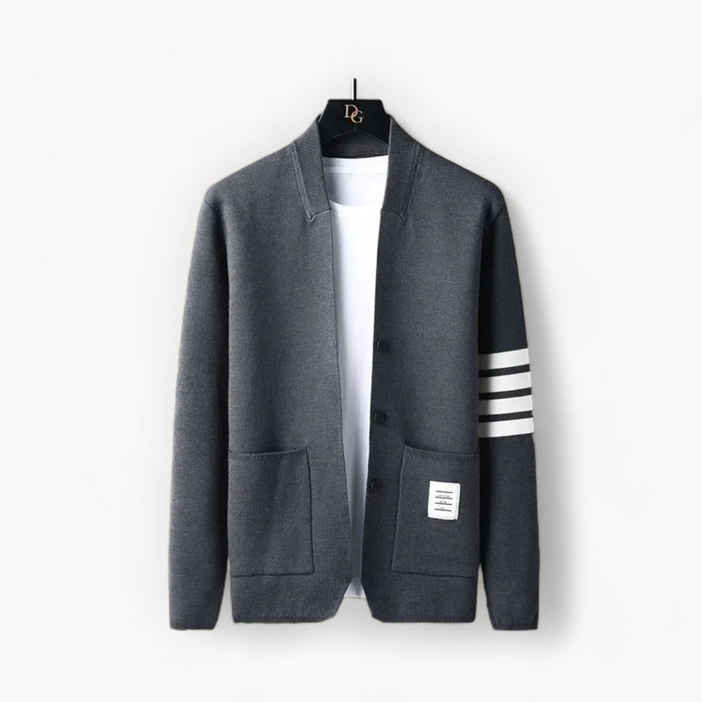 Sporty Knit Cardigan