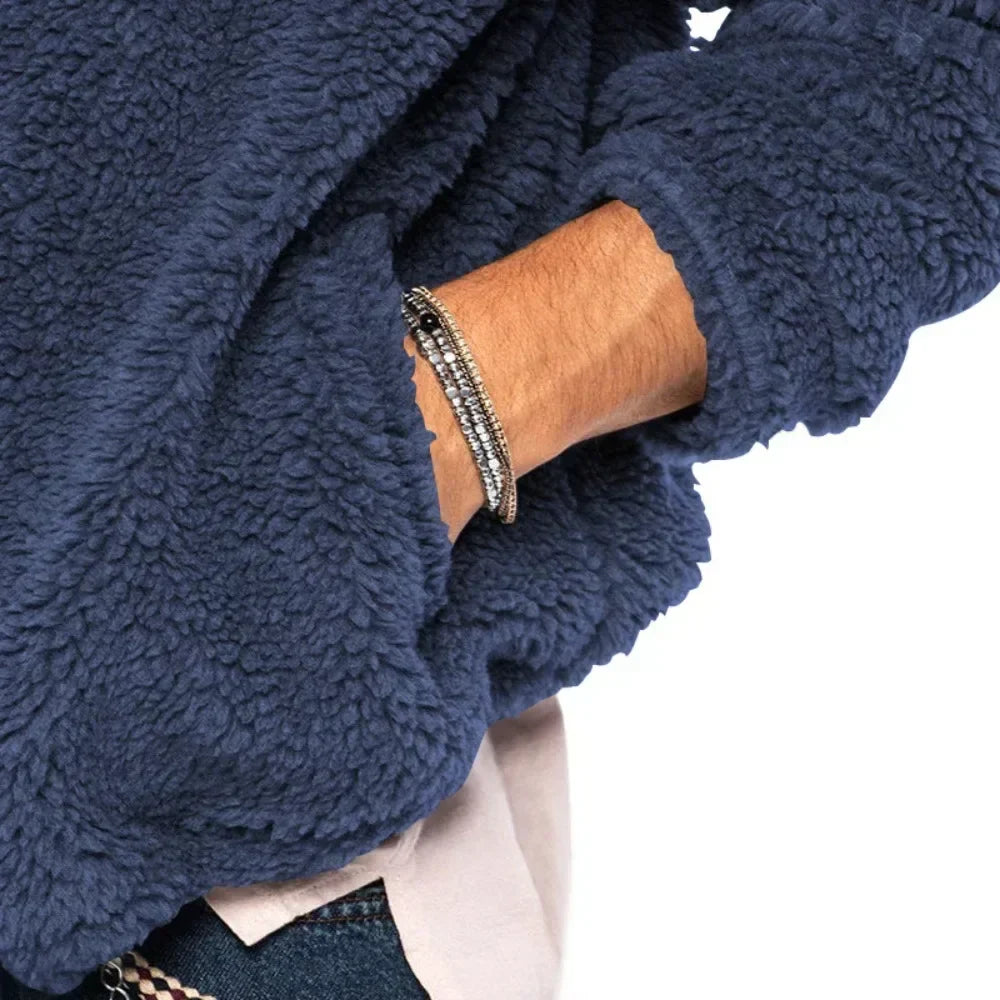 Fleece Jacket with Hood