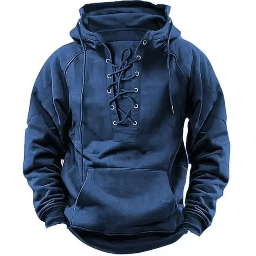 Breathable Denim Sweater for Cold Weather
