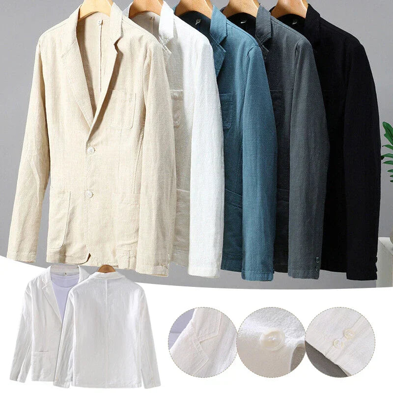Breathable Linen Jacket
