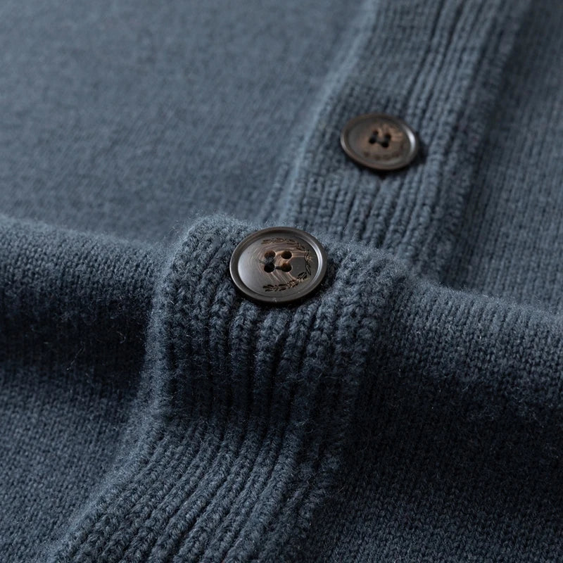 Warm Wool Blend Cardigan