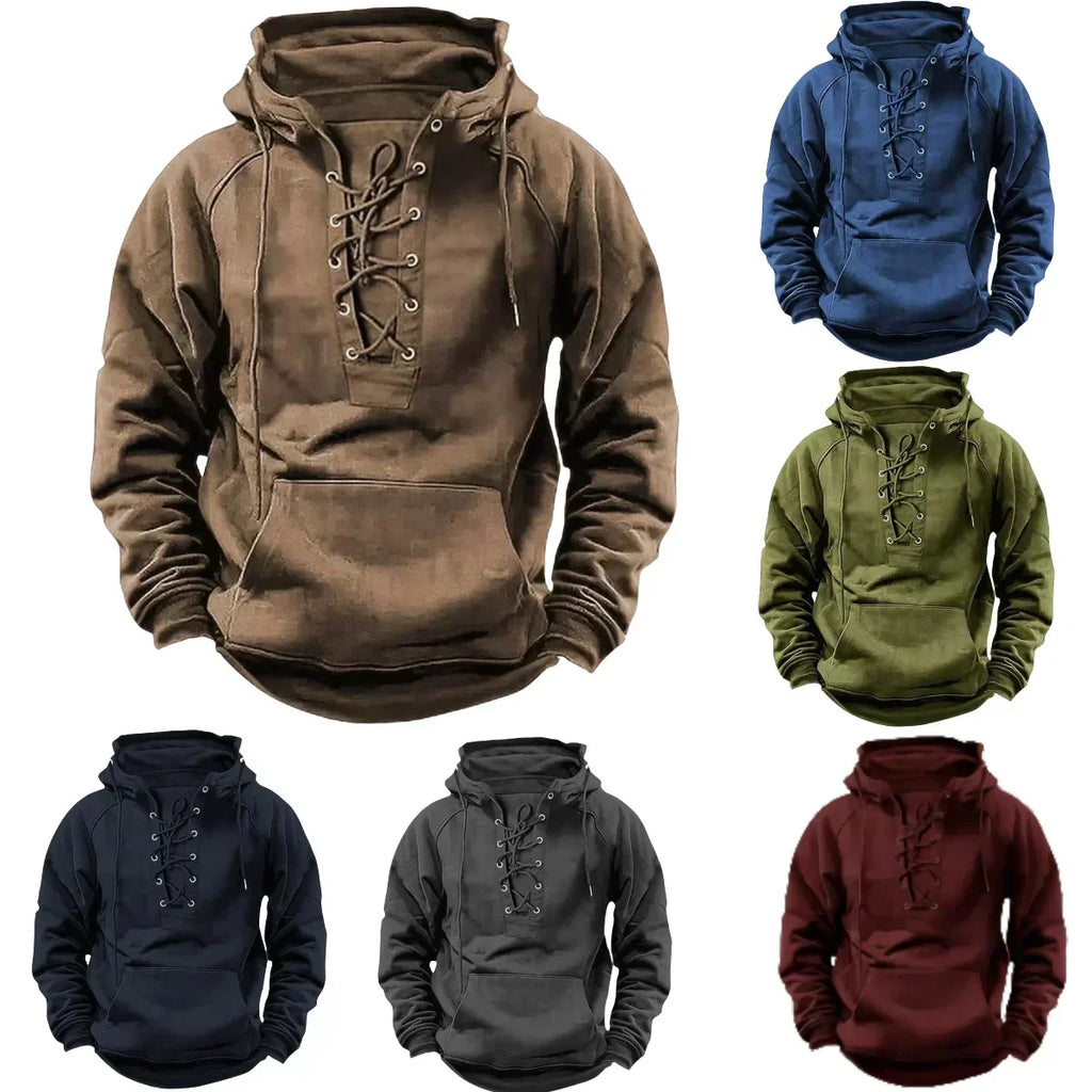 Breathable Denim Sweater for Cold Weather