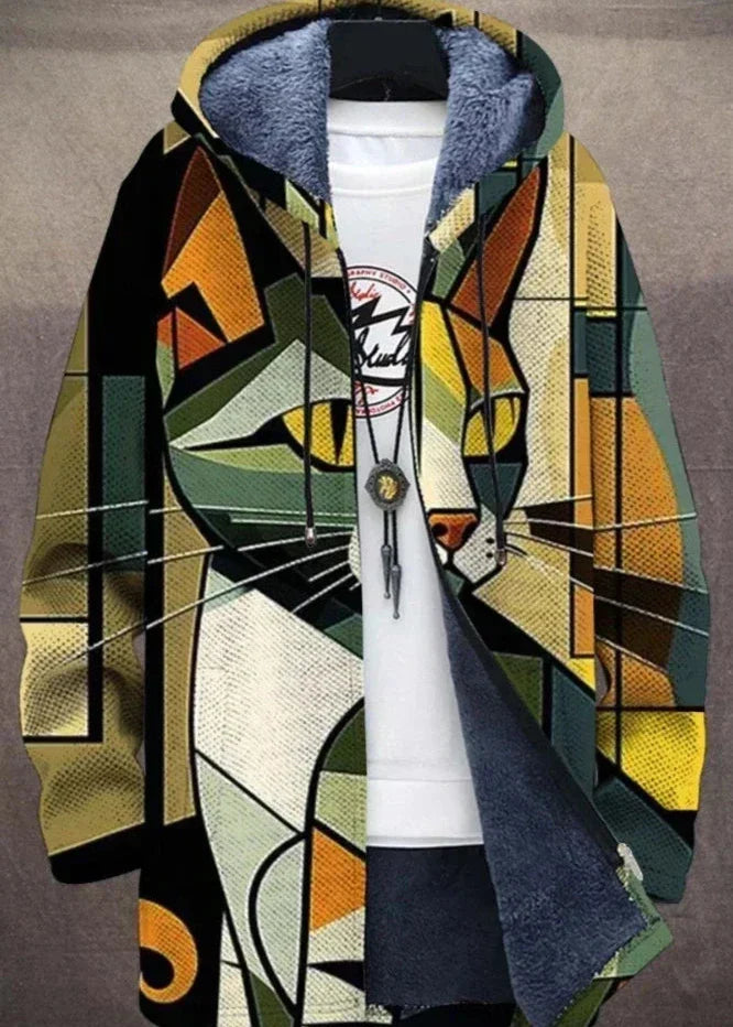 Warm Wool Blend Hoodie