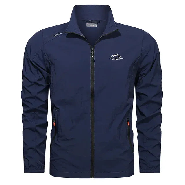 Water-Resistant Knit Jacket
