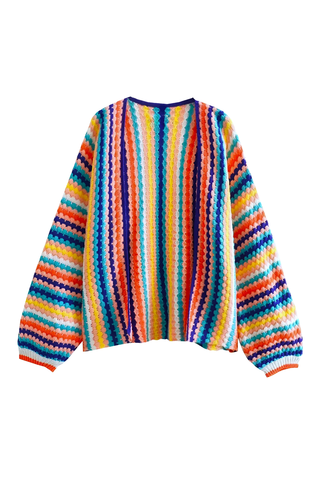 Rainbow Knit Cardigan
