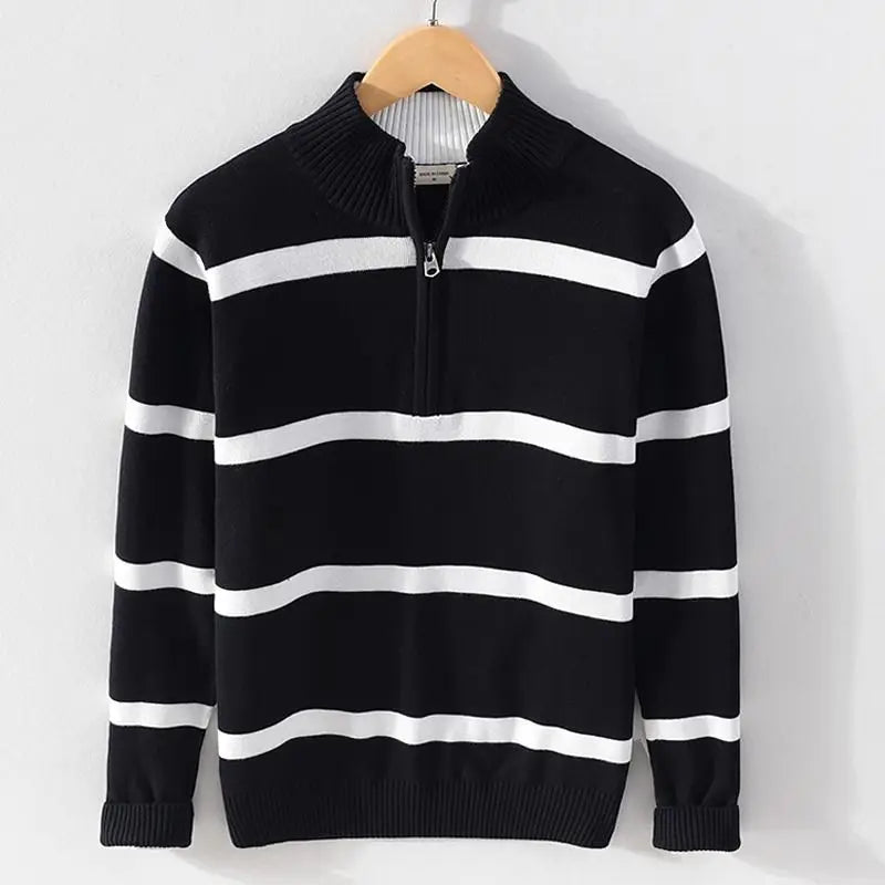 Sporty Knit Sweater