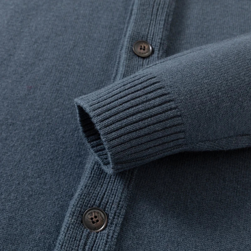 Warm Wool Blend Cardigan