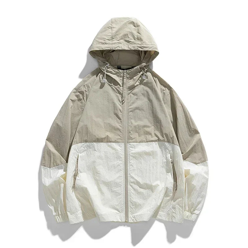 Breathable Polyester Windbreaker