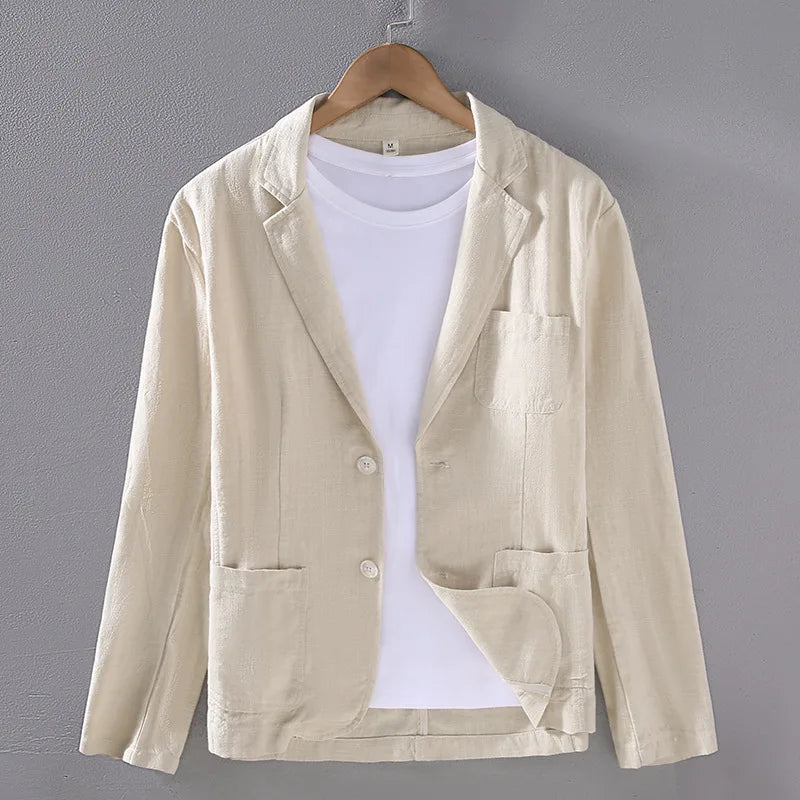 Breathable Linen Jacket