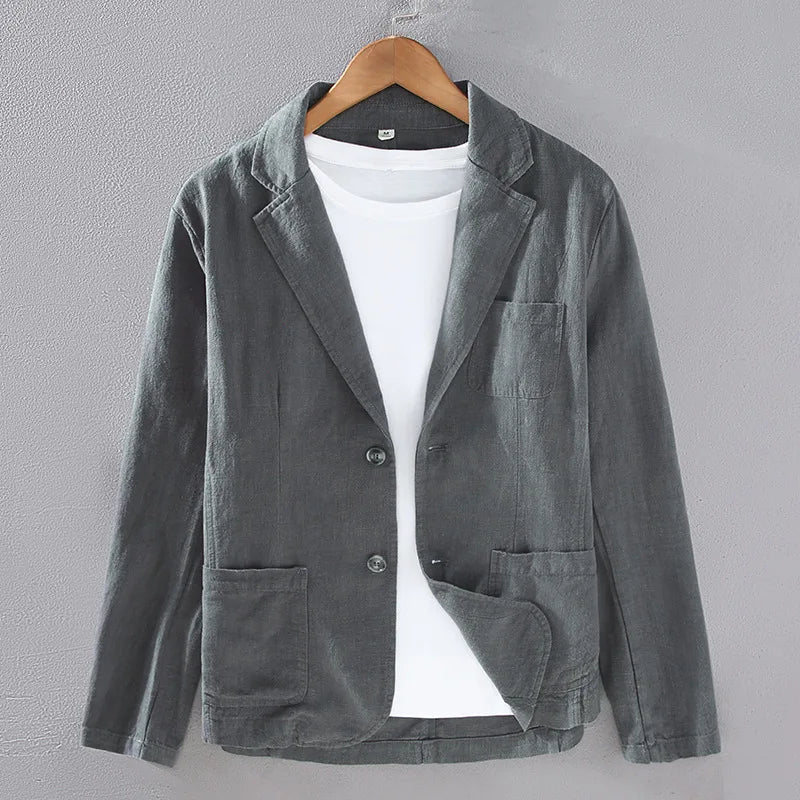 Breathable Linen Jacket