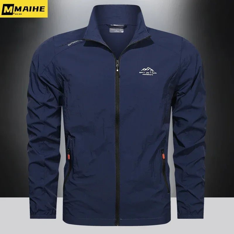 Water-Resistant Knit Jacket