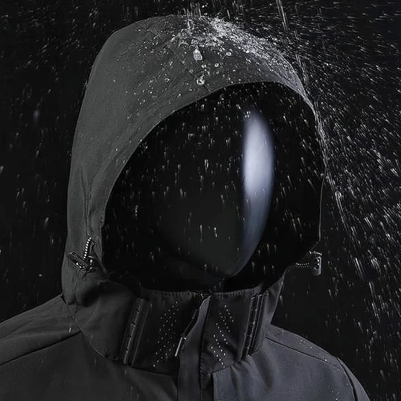 Water-Resistant Polyester Windbreaker