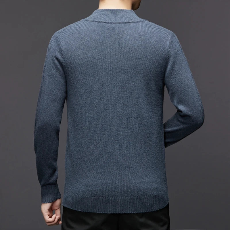 Warm Wool Blend Cardigan