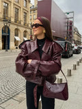 Timeless Leather Jacket with a Modern Cut