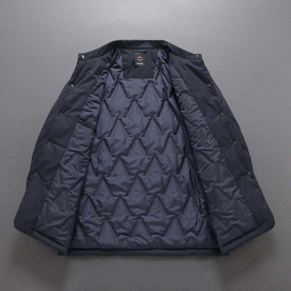 Quilted Jacket with Zip Front