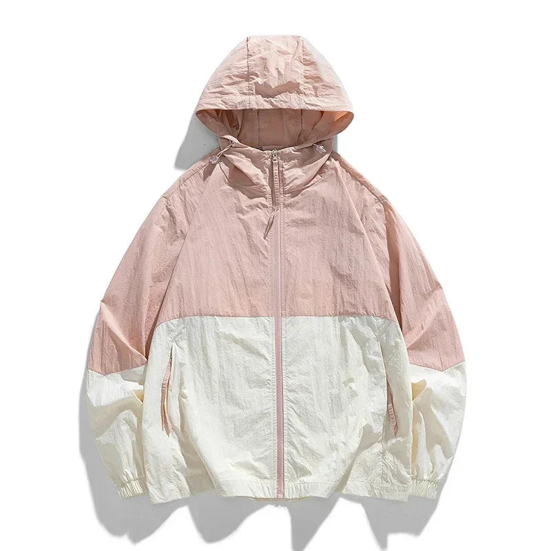 Breathable Polyester Windbreaker