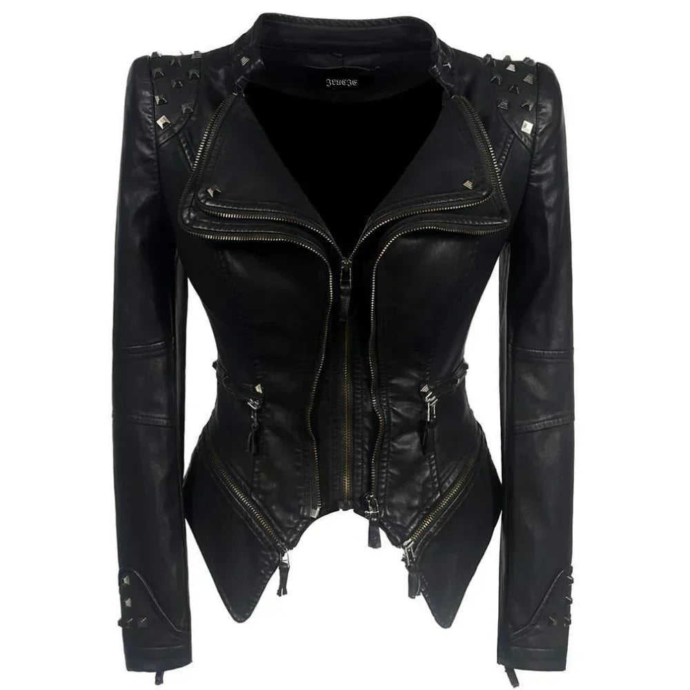 Leather Jacket with a Stylish, Timeless Look