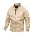 Breathable Denim Bomber Jacket