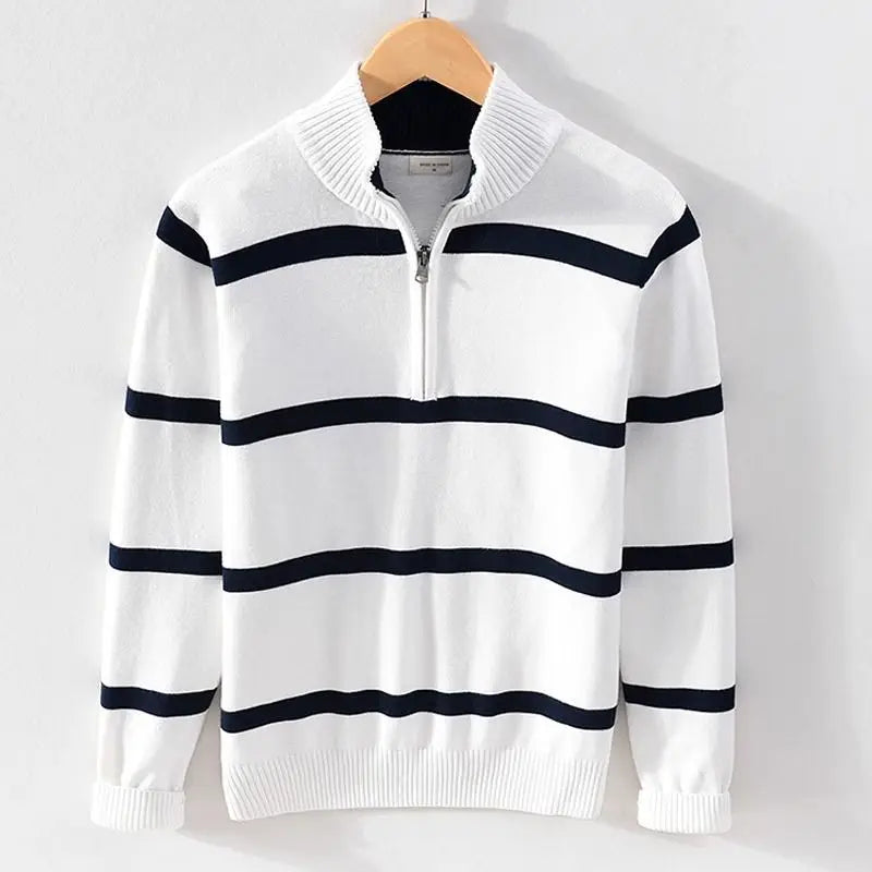 Sporty Knit Sweater