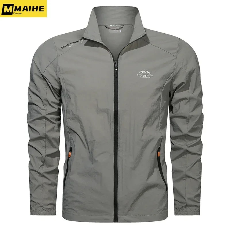 Water-Resistant Knit Jacket