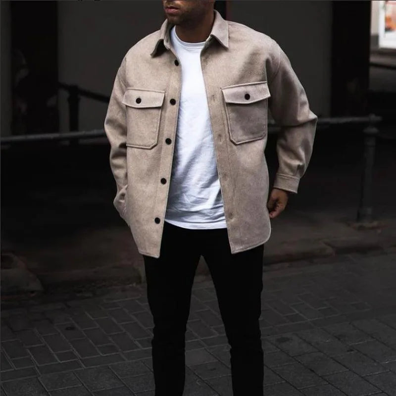Lightweight Coat with Warm Lining