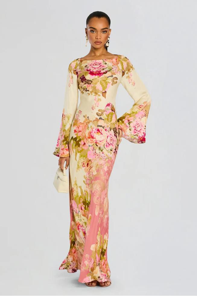 Garden Party Maxi-Length Dress