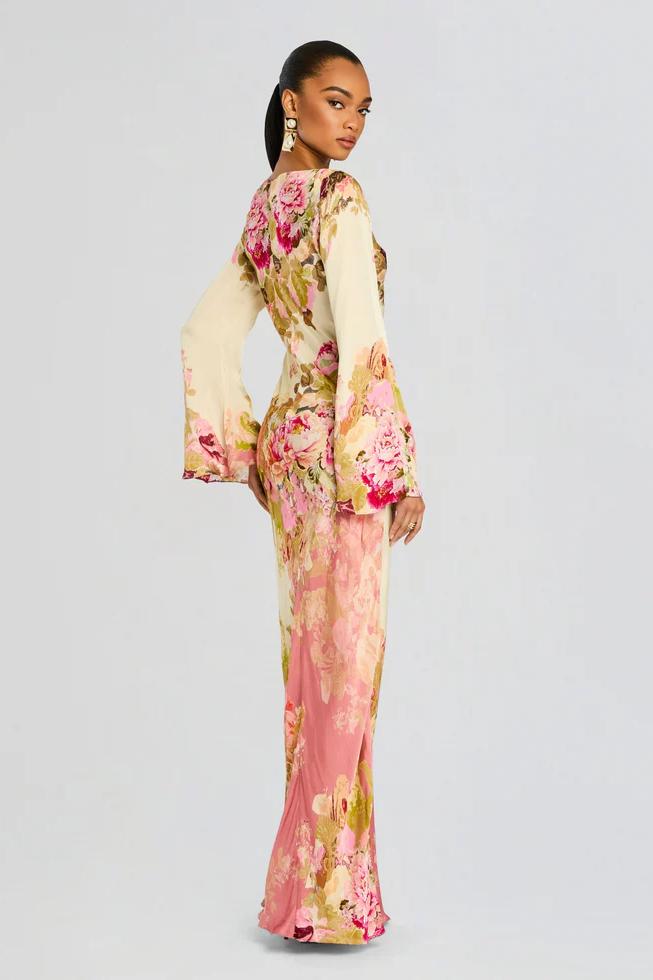 Garden Party Maxi-Length Dress