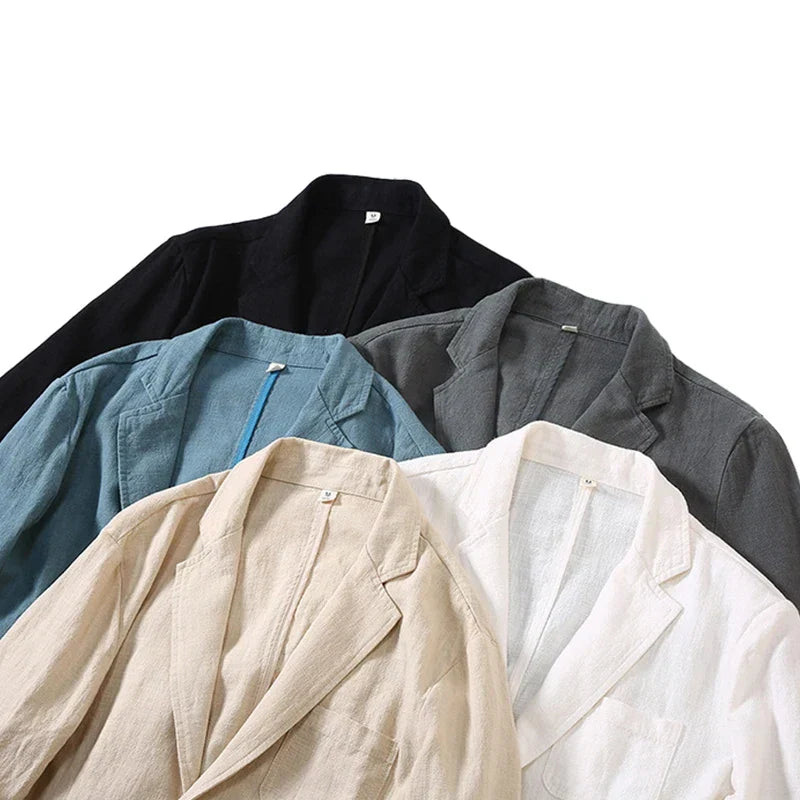 Breathable Linen Jacket