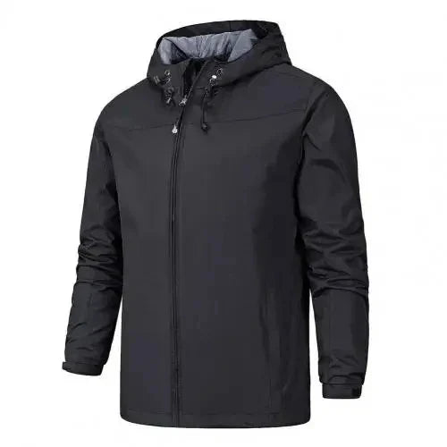 Water-Resistant Jacket with Breathable Fabric