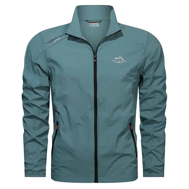 Water-Resistant Knit Jacket