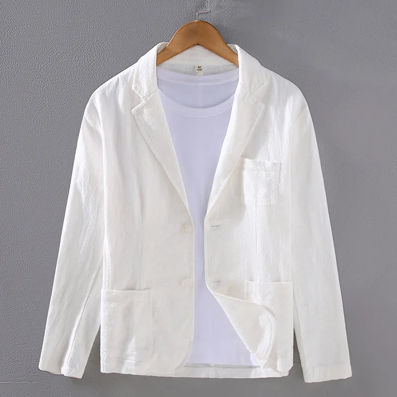 Breathable Linen Jacket