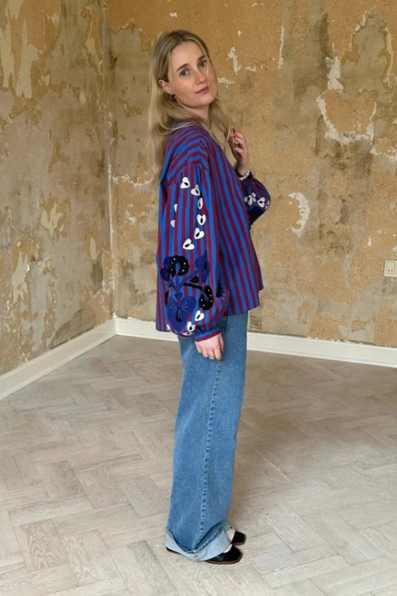 Retro Carousel Blouse