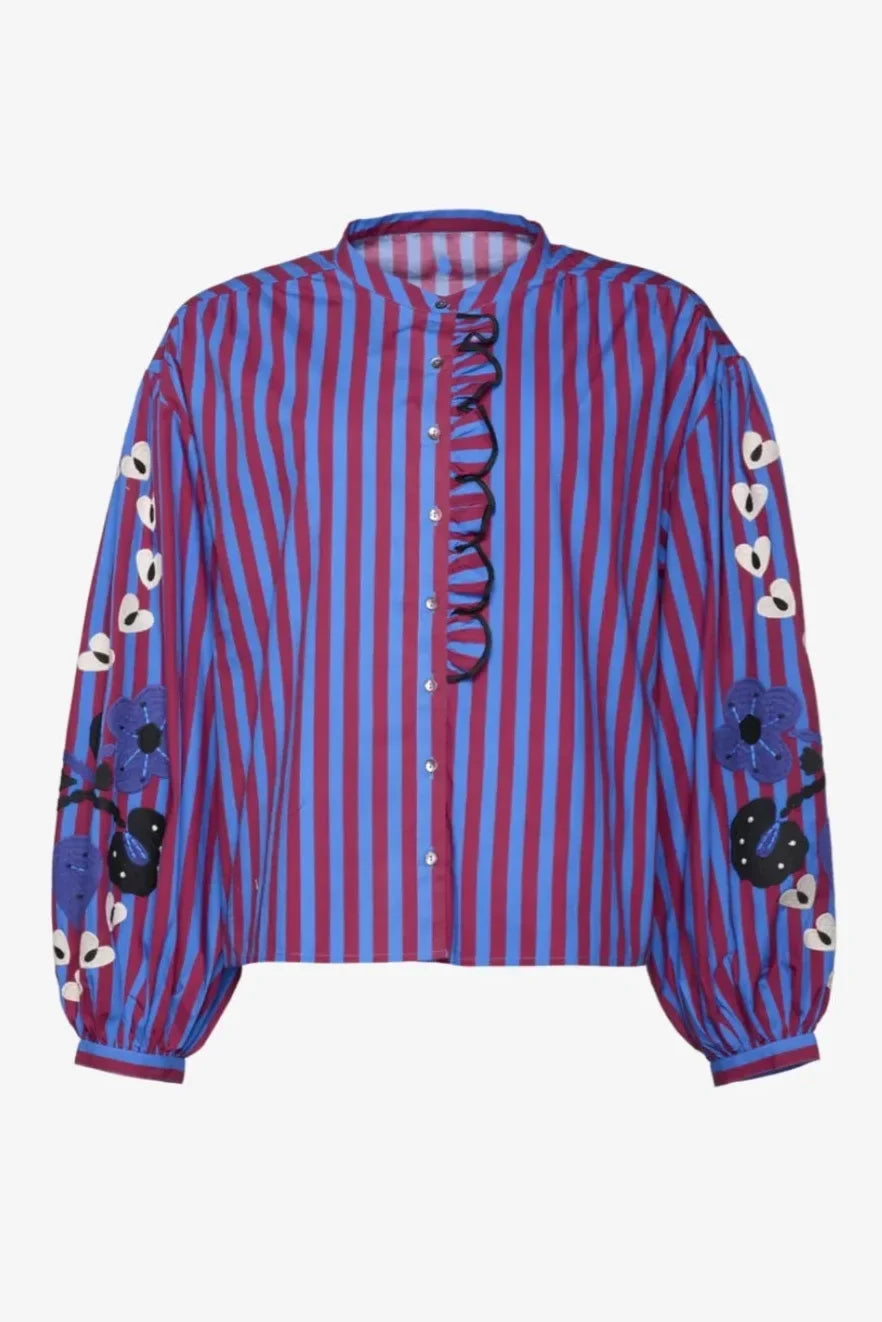 Retro Carousel Blouse