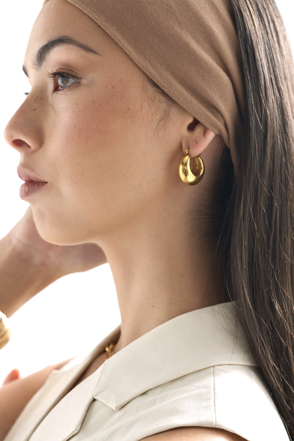 Statement Forte Hoop Earrings