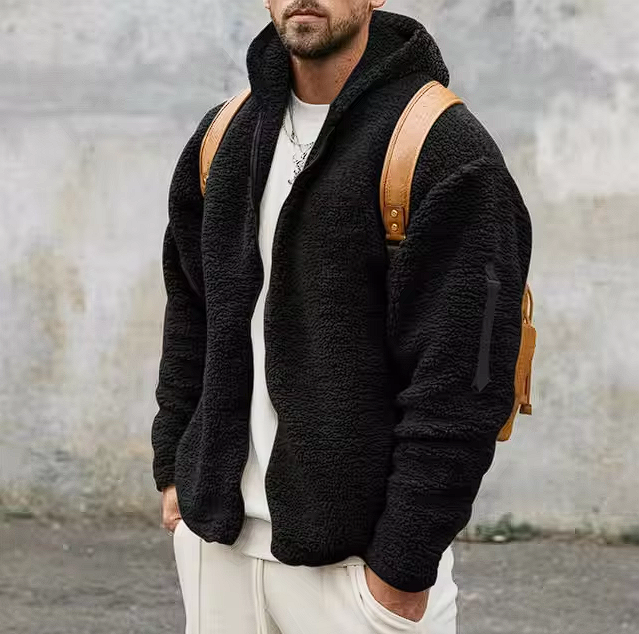 Fleece Jacket with Hood