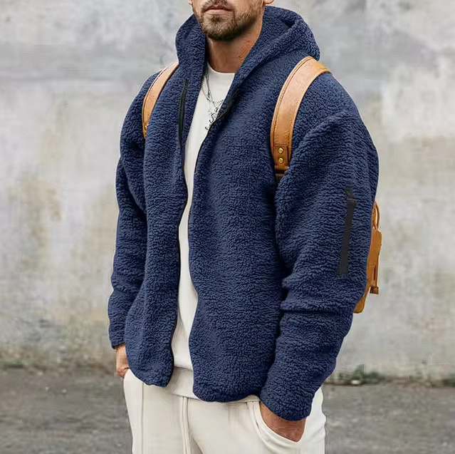 Fleece Jacket with Hood