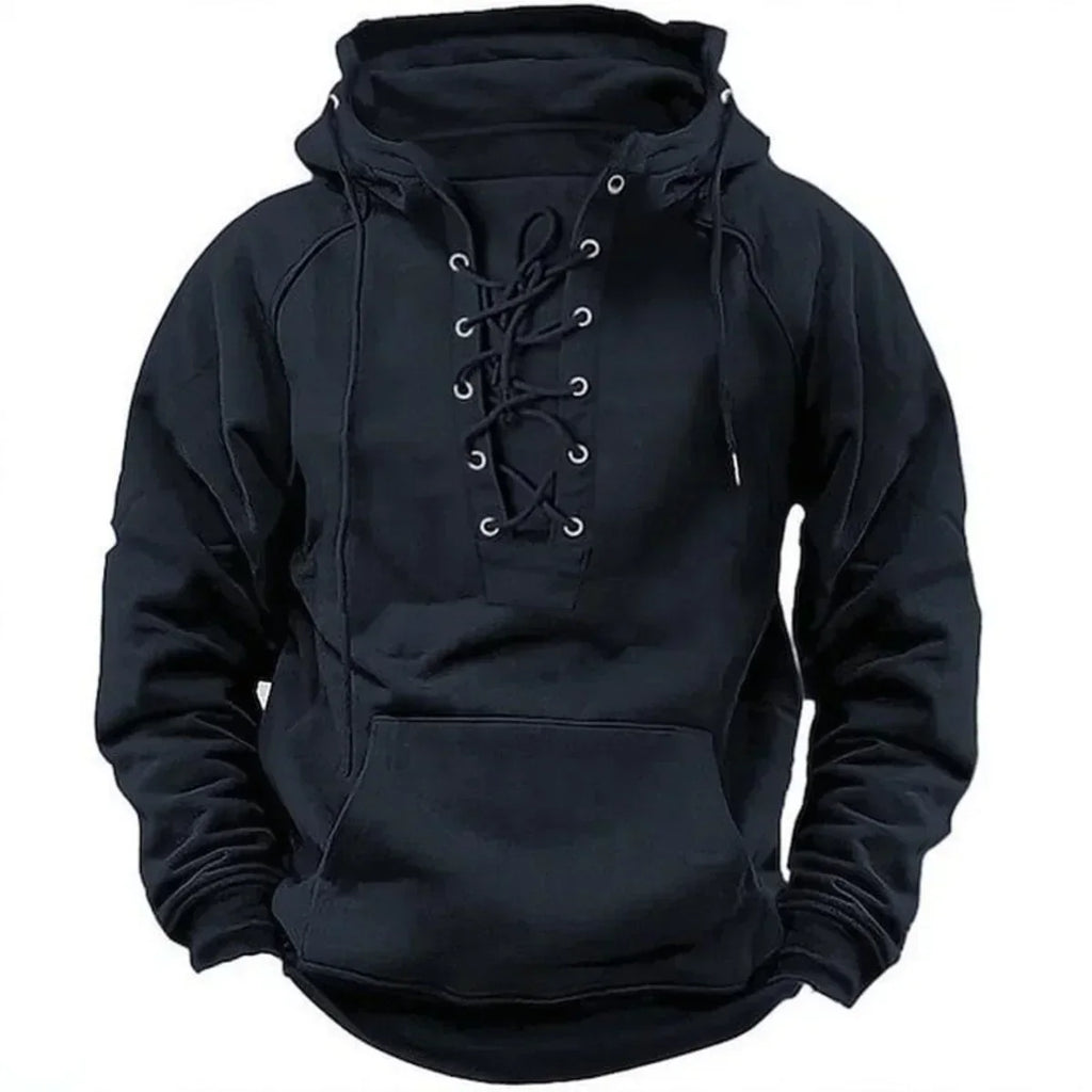 Breathable Denim Sweater for Cold Weather