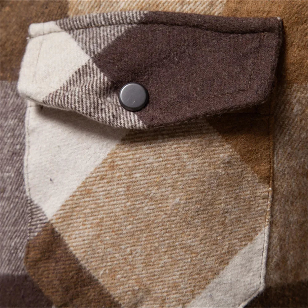 Coat with Multiple Pockets