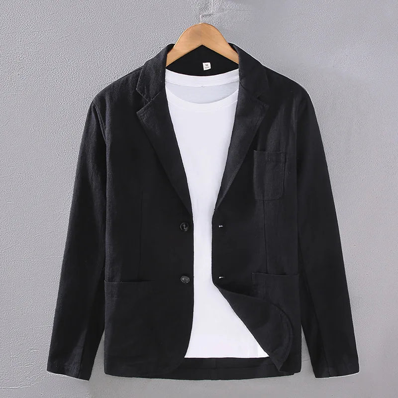 Breathable Linen Jacket