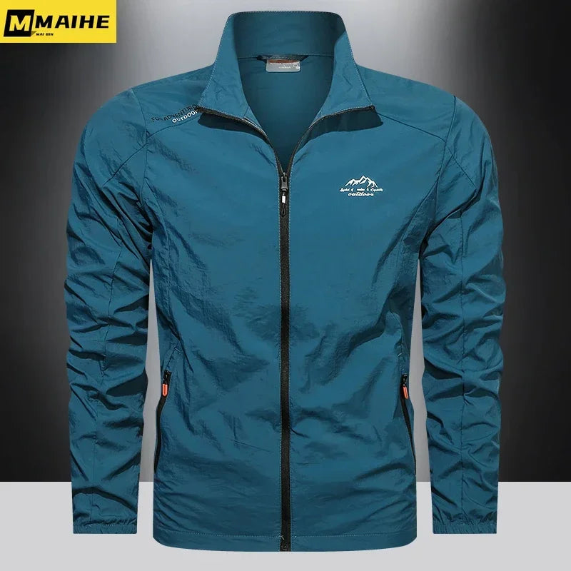 Water-Resistant Knit Jacket