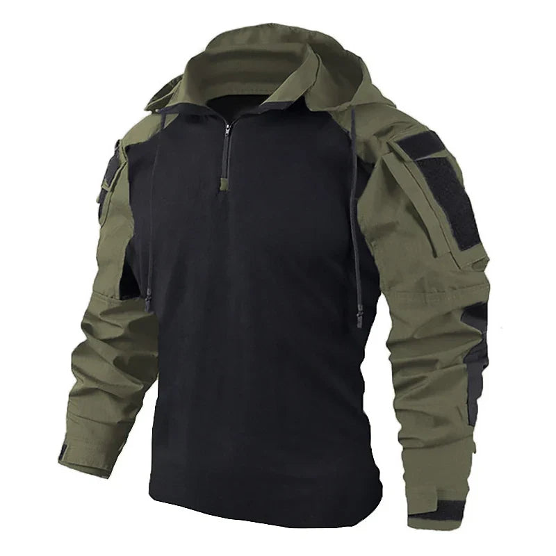 Water-Resistant Wool Blend Jacket