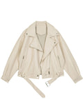 Modern Oversized Leather Jacket