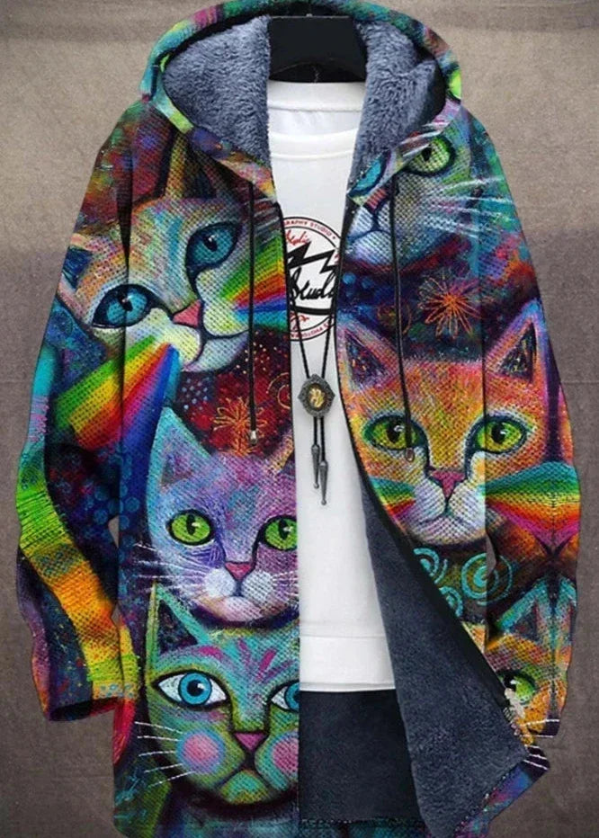 Warm Polyester Hoodie