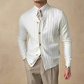 Knit Cardigan with V-Neck